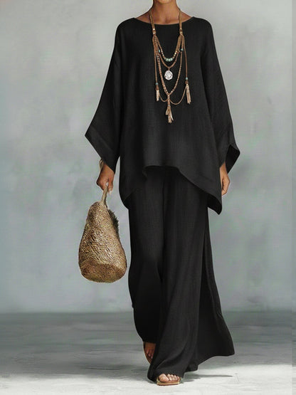 Velmara | Relaxed Wide Leg Two Piece Set