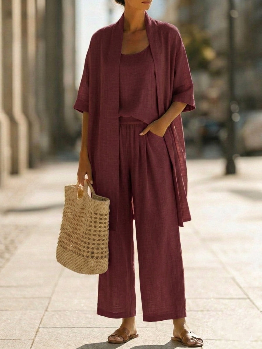 Elvarisse | Three Piece Relaxed Lounge Set