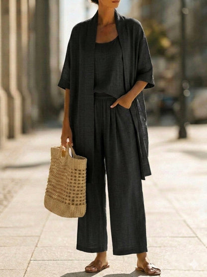 Elvarisse | Three Piece Relaxed Lounge Set