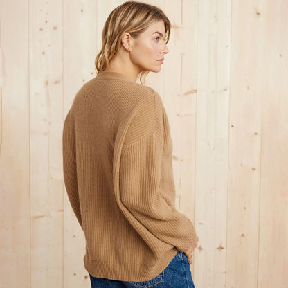 Ulloria | Relaxed Button Front Knit Cardigan