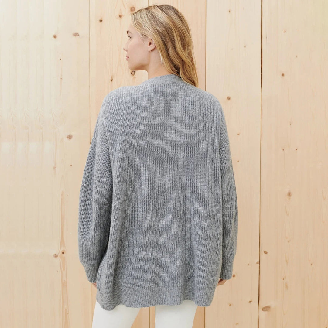 Ulloria | Relaxed Button Front Knit Cardigan