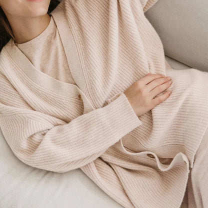 Ulloria | Relaxed Button Front Knit Cardigan