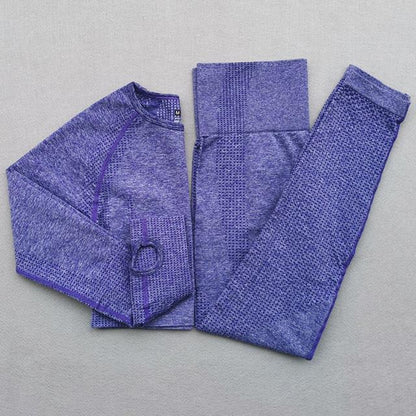 Ilvara | Stretch Fit Long Sleeve Gym Set