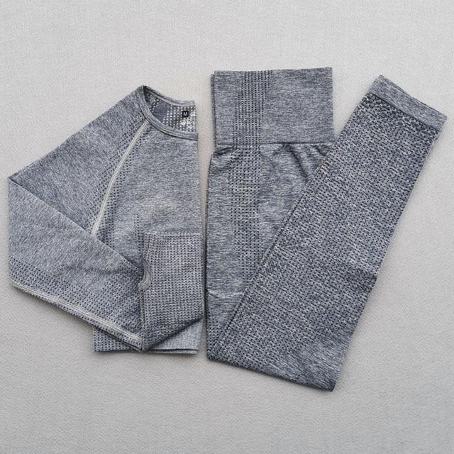 Ilvara | Stretch Fit Long Sleeve Gym Set