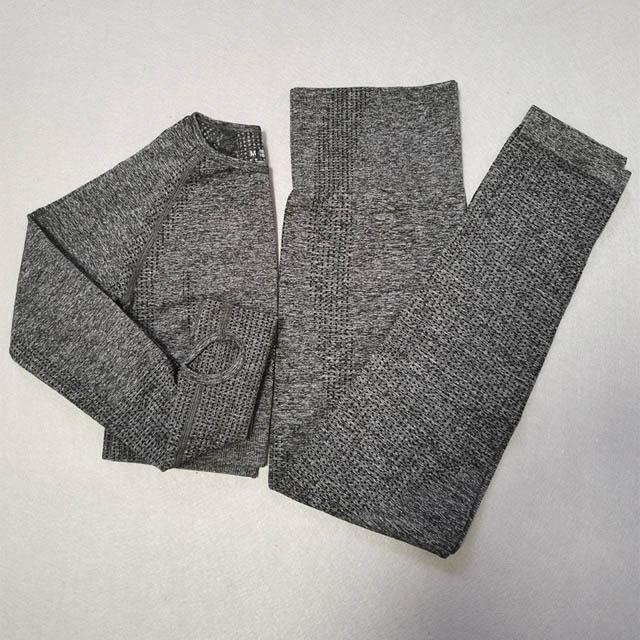 Ilvara | Stretch Fit Long Sleeve Gym Set