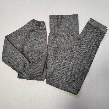 Ilvara | Stretch Fit Long Sleeve Gym Set
