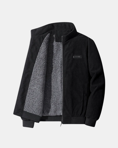 Boden | Cozy High Collar Corduroy Jacket