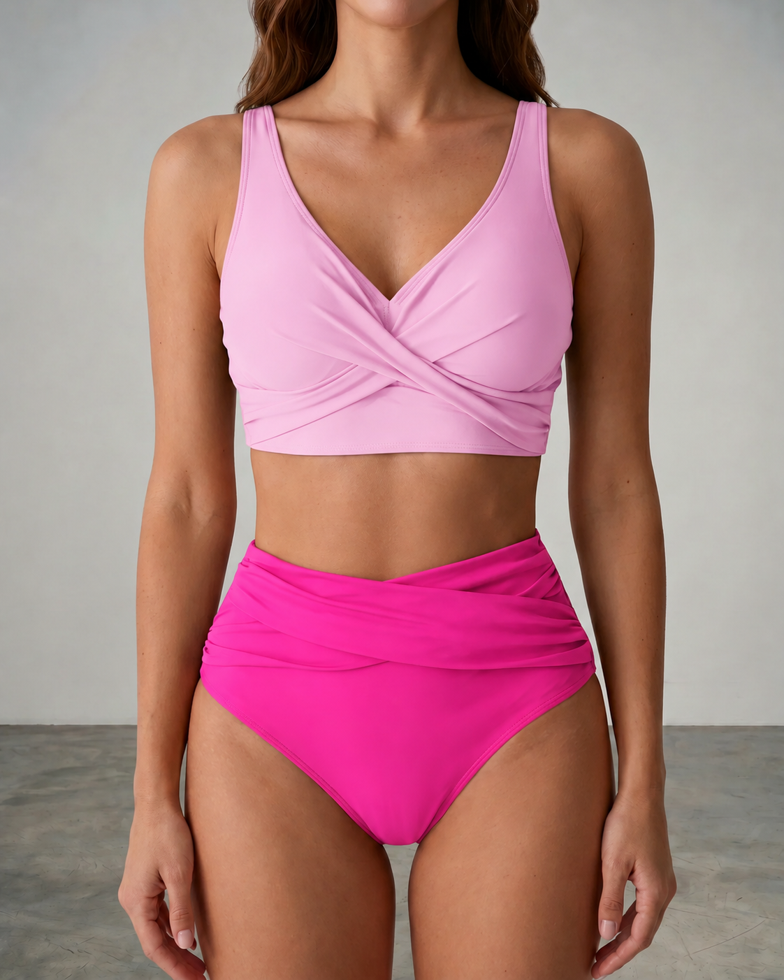 Ravella | High Waist Wrap Bikini Set