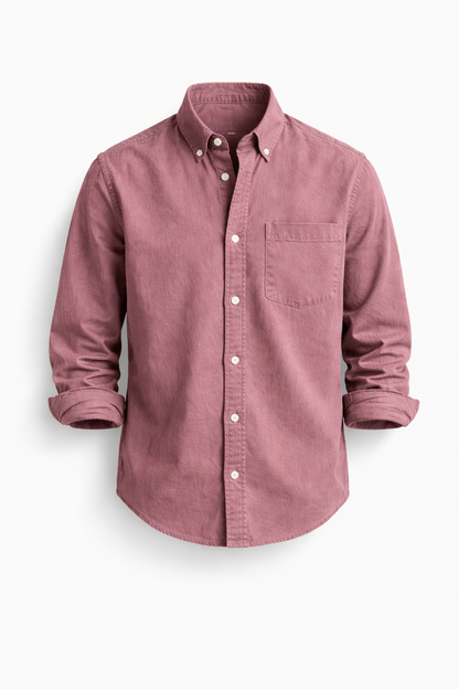 Elias | Relaxed Long Sleeve Smart Shirt