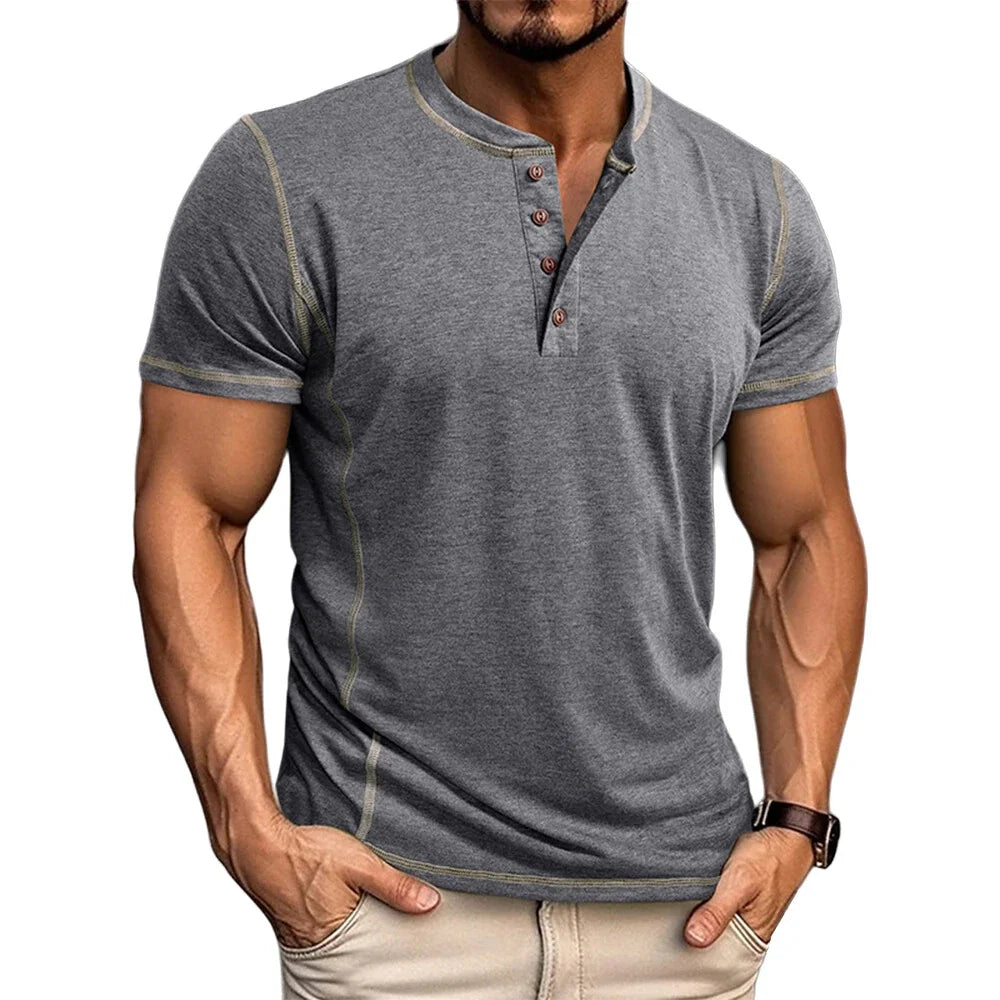 Fenwick | Everyday Comfort Henley T Shirt
