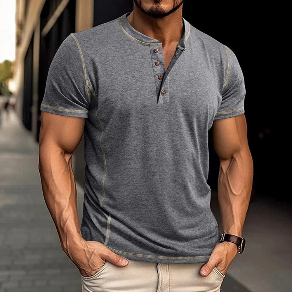 Fenwick | Everyday Comfort Henley T Shirt