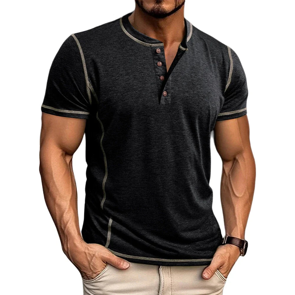 Fenwick | Everyday Comfort Henley T Shirt