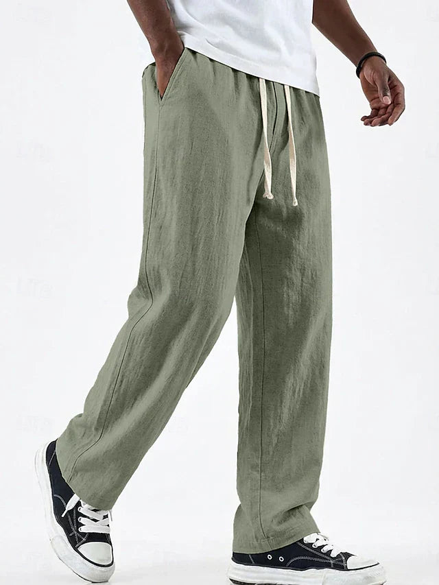 Mirevon | Lightweight Elastic Waist Trousers