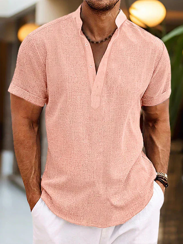 Thatcher | Relaxed Linen Feel Shirt