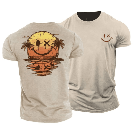 Falcon | Distressed Summer Graphic T Shirt