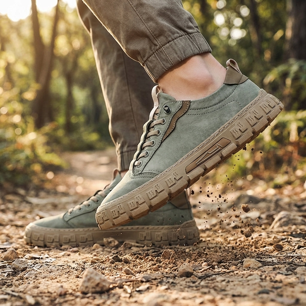 Kaedrix | Rugged Lace Up Casual Sneakers