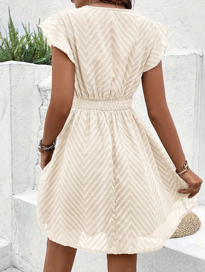 Brina | Embroidered V-Neck Summer Dress