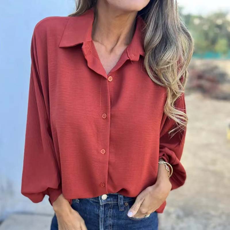 Zythera | Loose Fit Collared Blouse