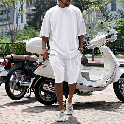 Dravique | Casual Raw Hem Two Piece Set