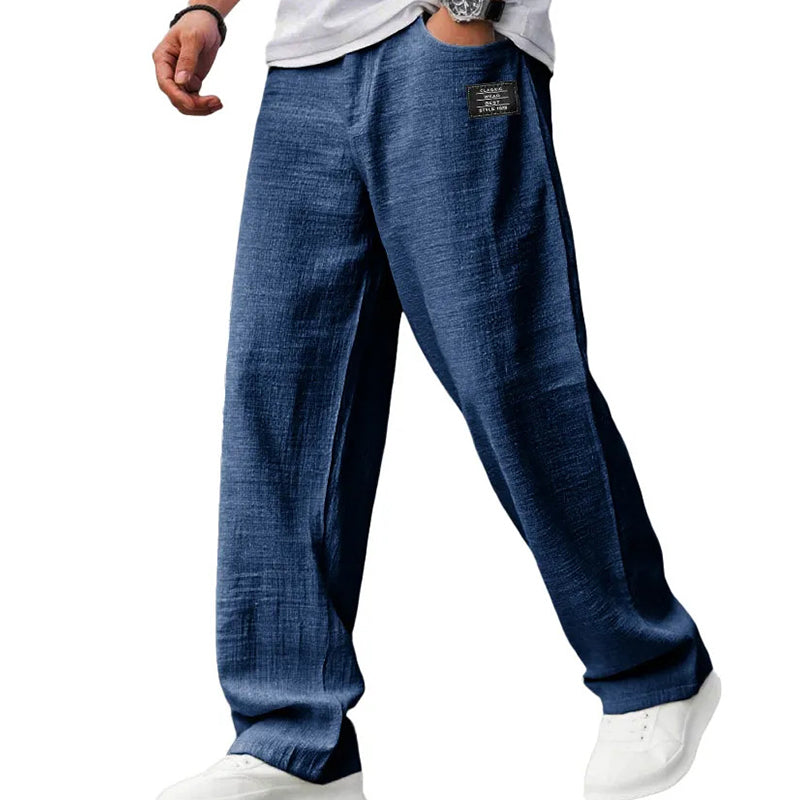 Corvenzo | Relaxed Fit Casual Lounge Trousers