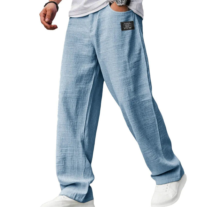 Corvenzo | Relaxed Fit Casual Lounge Trousers