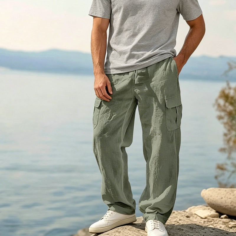 Zyvaris | Relaxed Fit Cargo Trousers