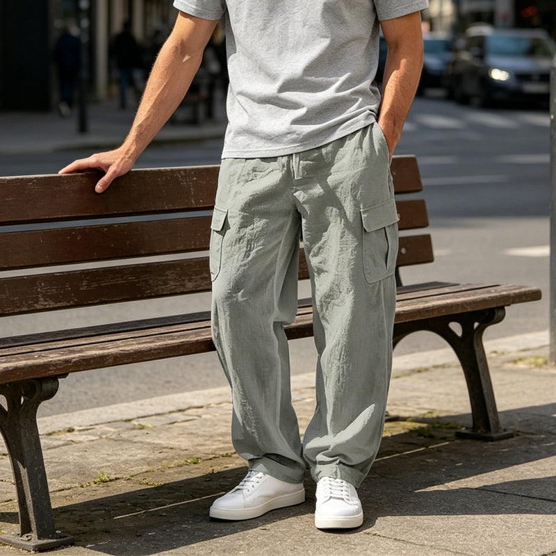 Zyvaris | Relaxed Fit Cargo Trousers