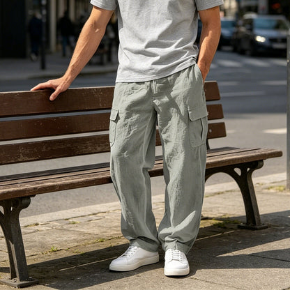 Zyvaris | Relaxed Fit Cargo Trousers