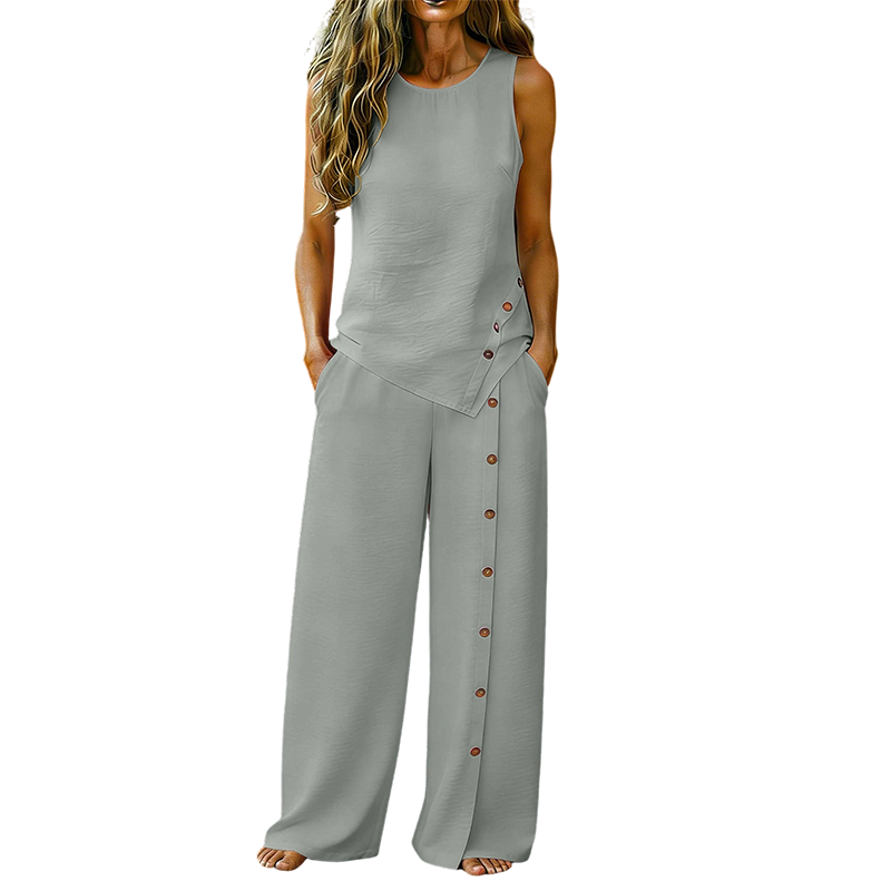 Ardena | Wide Leg Co Ord Two Piece Set
