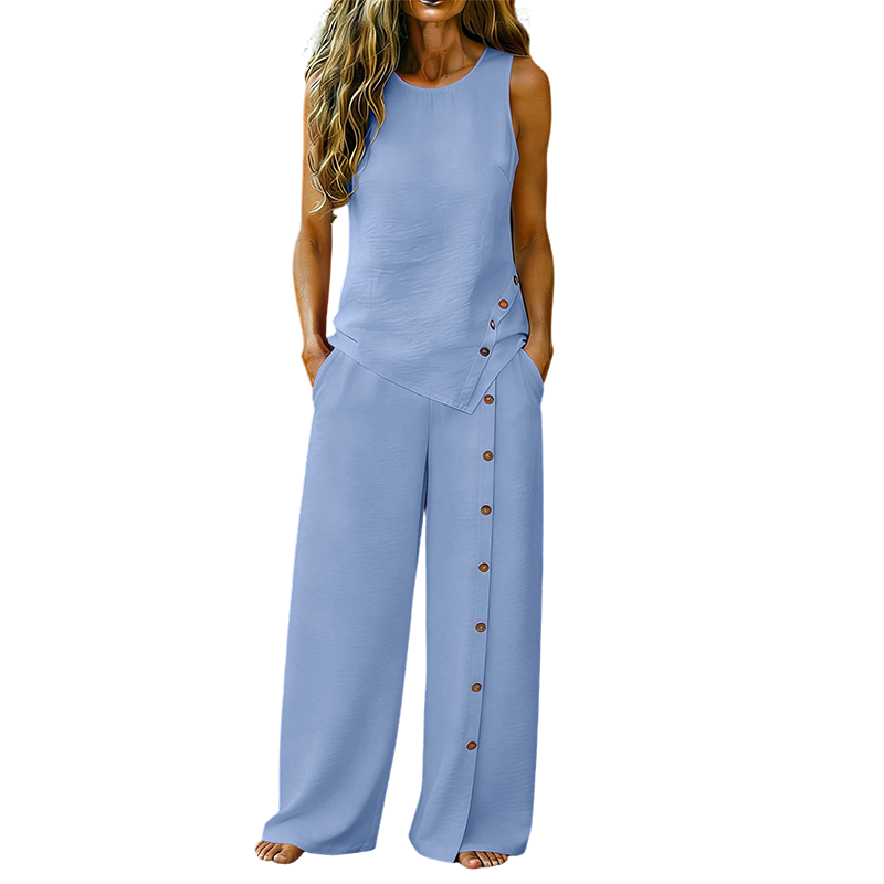 Ardena | Wide Leg Co Ord Two Piece Set