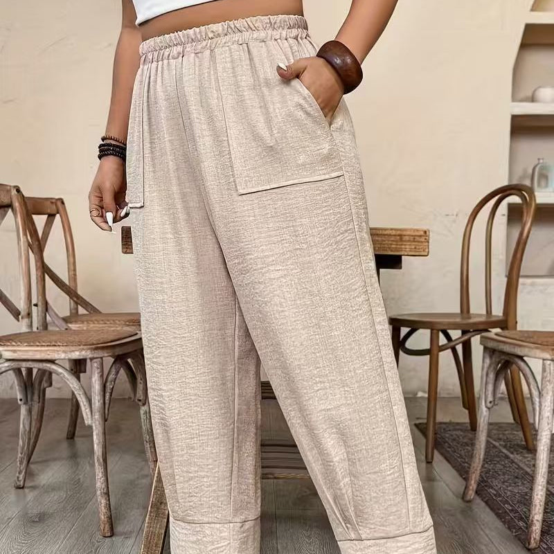 Eirene | Airy Wide Leg Comfort Pants