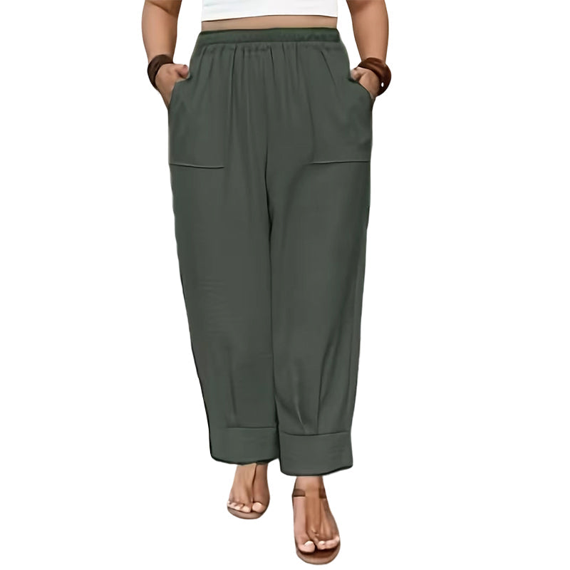 Eirene | Airy Wide Leg Comfort Pants