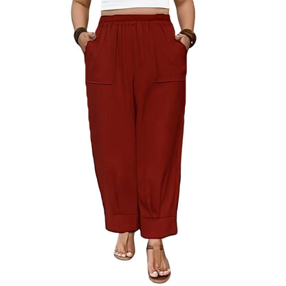 Eirene | Airy Wide Leg Comfort Pants