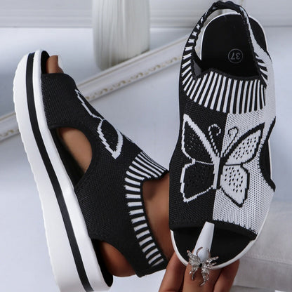 Caelia | Supportive Stretch Knit Sandals