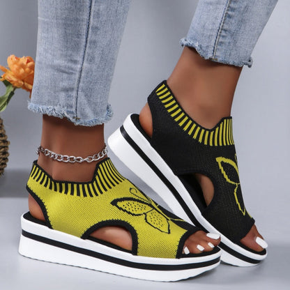 Caelia | Supportive Stretch Knit Sandals