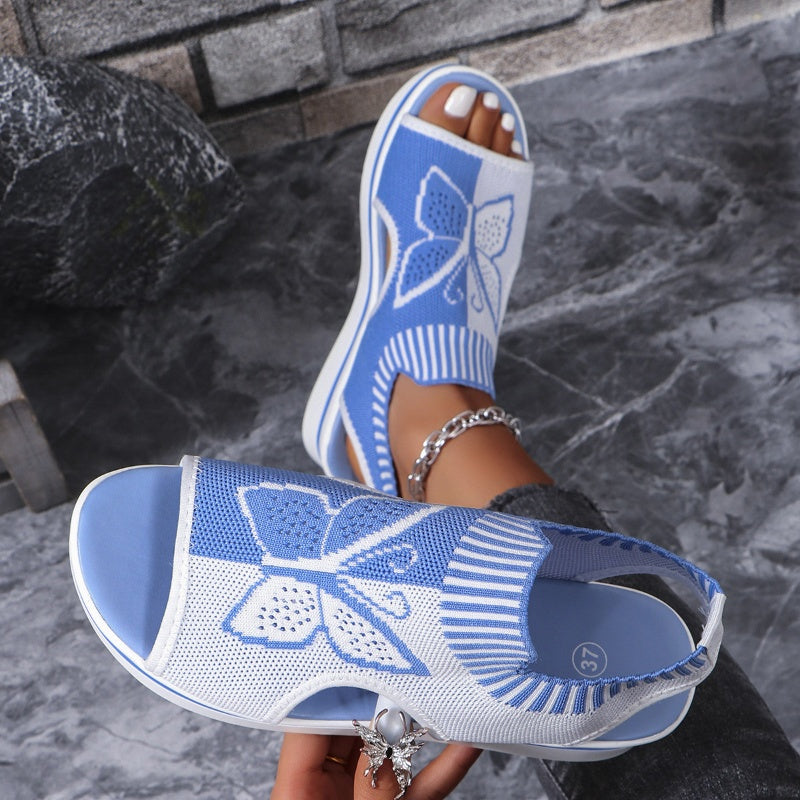 Caelia | Supportive Stretch Knit Sandals