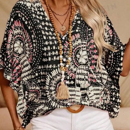 Merryn | Artistic Batwing Sleeve Blouse