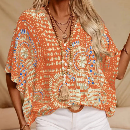 Merryn | Artistic Batwing Sleeve Blouse