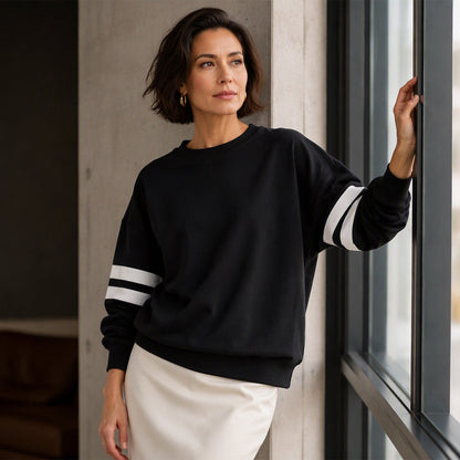 Mireille | Soft Crew Neck Sweatshirt
