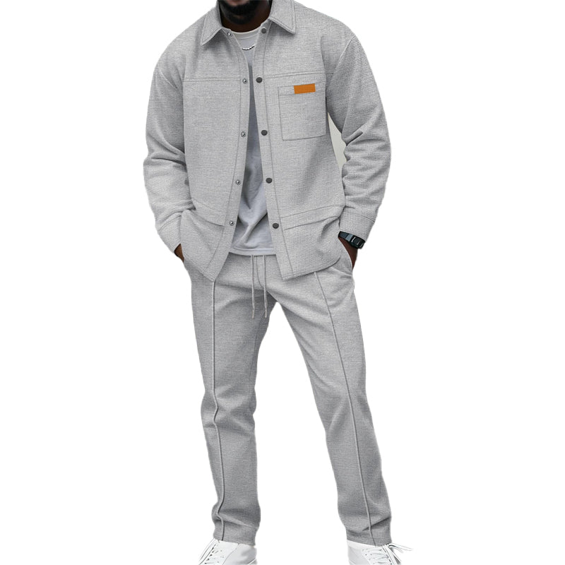 Faelan | Relaxed Button Front Two Piece Set