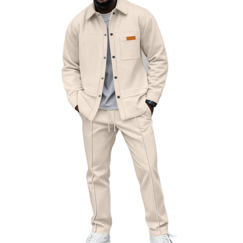 Faelan | Relaxed Button Front Two Piece Set