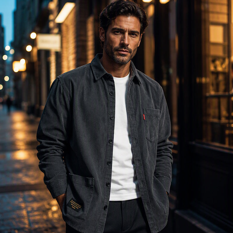 Yardley | Classic Multi Pocket Corduroy Shirt