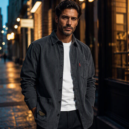 Yardley | Classic Multi Pocket Corduroy Shirt