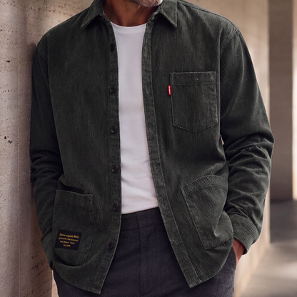 Yardley | Classic Multi Pocket Corduroy Shirt