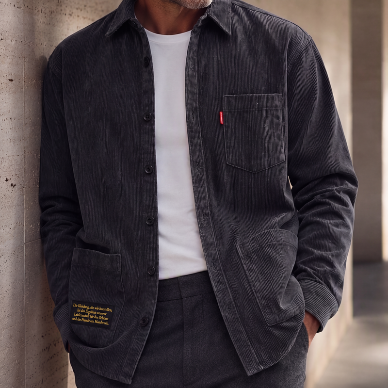 Yardley | Classic Multi Pocket Corduroy Shirt