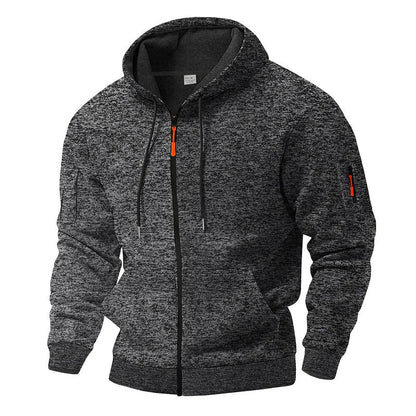 Brecken | Casual Full Zip Hooded Jacket