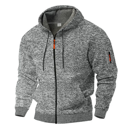 Brecken | Casual Full Zip Hooded Jacket