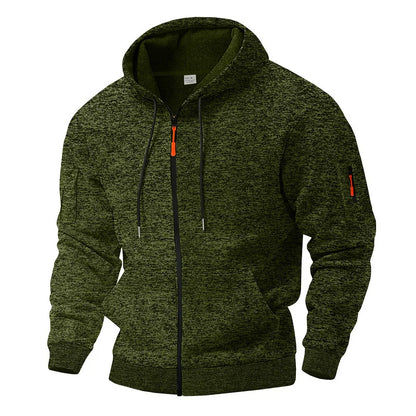 Brecken | Casual Full Zip Hooded Jacket