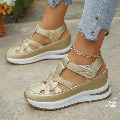 Nora | Strappy Platform Walking Sandals