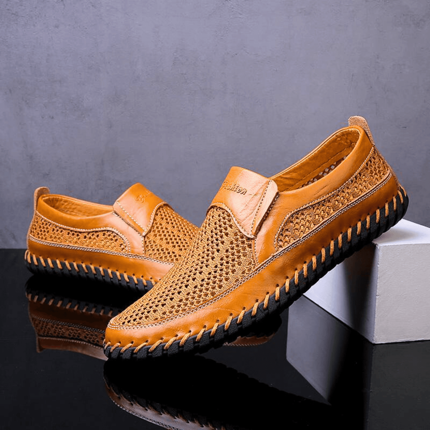 Korvane | Breathable Mesh Casual Loafers